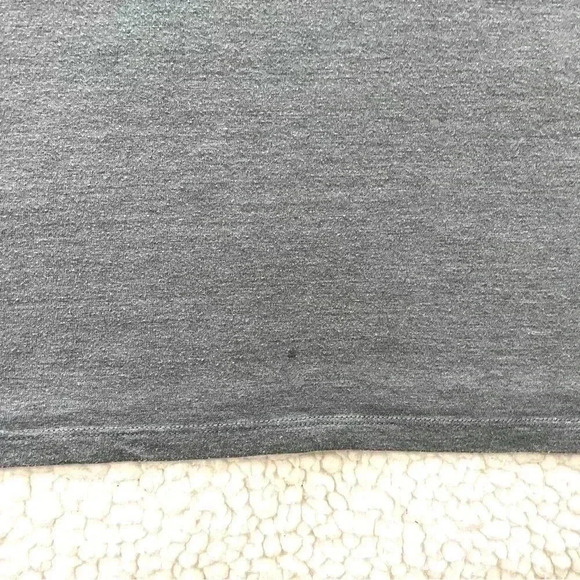 The North Face Gray Cotton Blend V-Neck Cap Sleeve “YOSEMITE” Tee Size XL - Picture 12 of 15